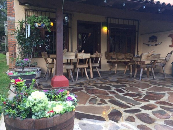 Restaurante al aire libre