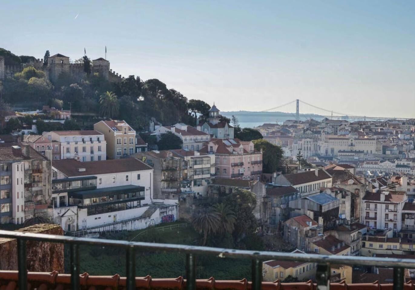 Vue depuis l’hébergement
