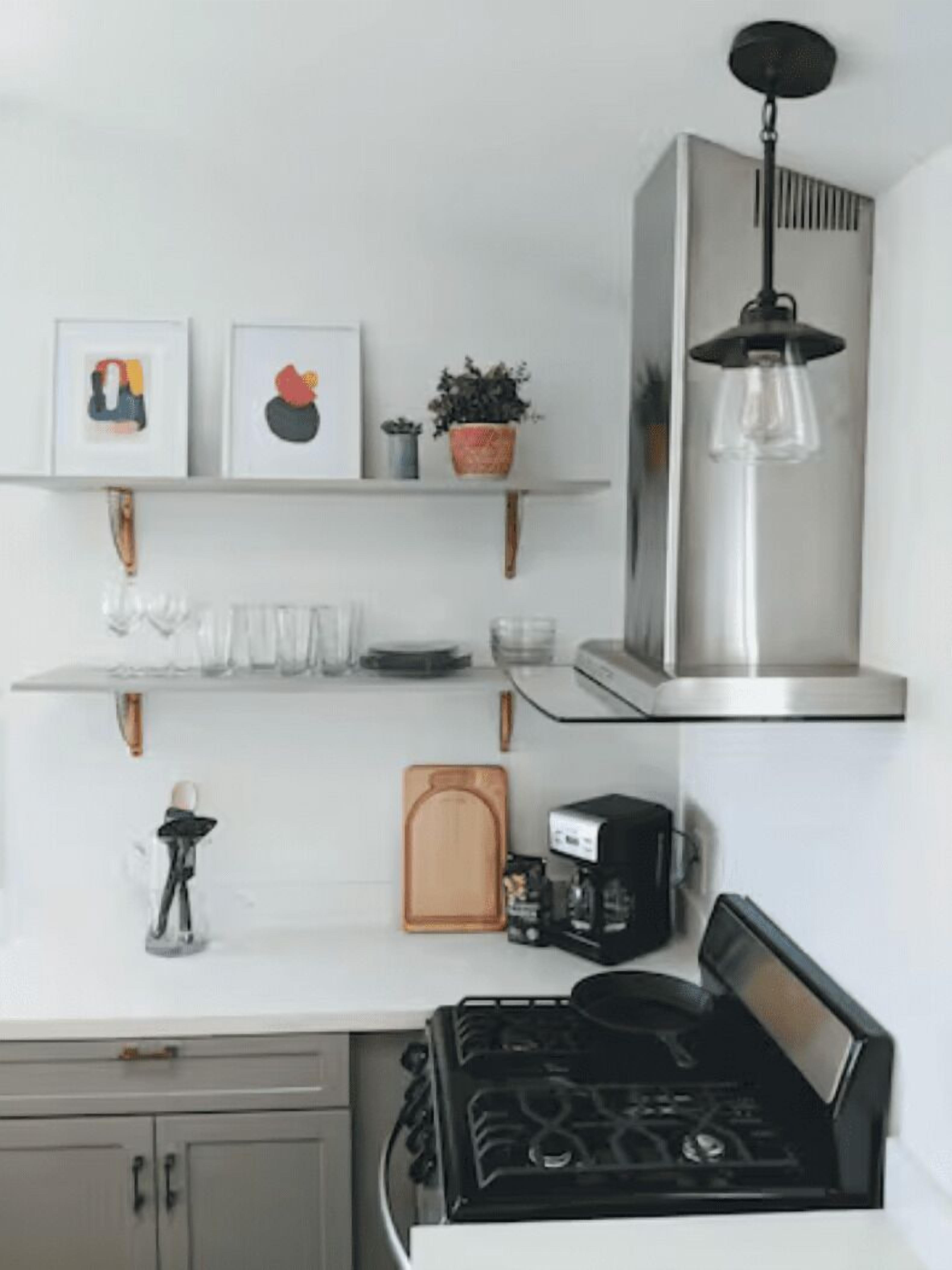 Microondas y parrilla de estufa 