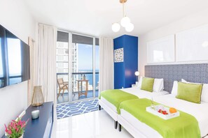 2 bedrooms, iron/ironing board, travel crib, WiFi