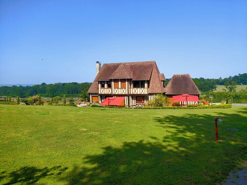 Chambre d'hôtes L'herbe aux Vaches près de Deauvile