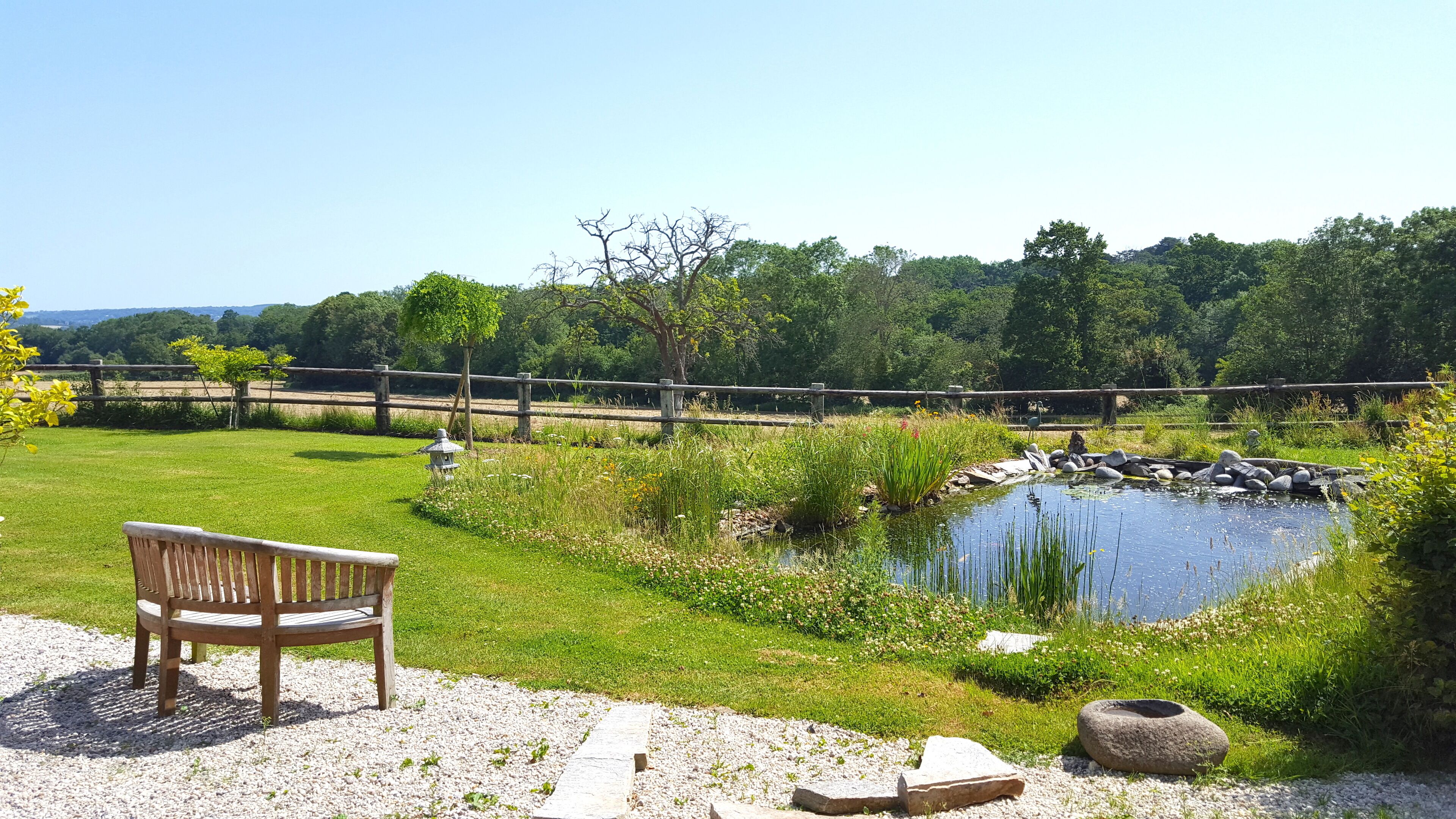 Enceinte de l’hébergement