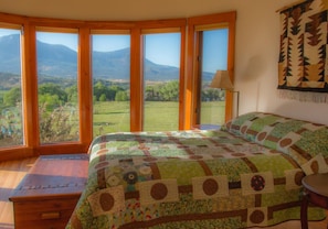 Mountain View Room | Individually decorated, individually furnished, laptop workspace - Wisehart Springs Inn (Paonia)