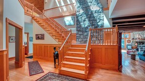 Interior - Cape Rosier, Maine 6 bedroom estate on Penobscot Bay. West views over Camden the hills (Brooksville)