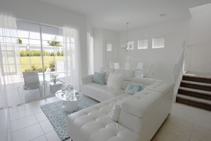 TV, video games, DVD player, stereo