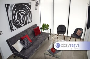 Smart TV, Netflix, streaming services - Cozy Stays Cayala Apartments 2 (Zone 16)