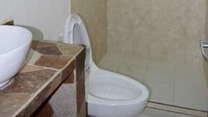 Buồng tắm vòi sen, đồ dùng nhà tắm miễn phí, khăn tắm 