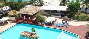 1 King Bed with Sofa bed, Lagoon View