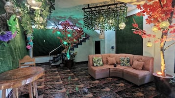 Sala de estar en el lobby