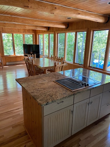 Brimley Beach home next to Brimley State Park