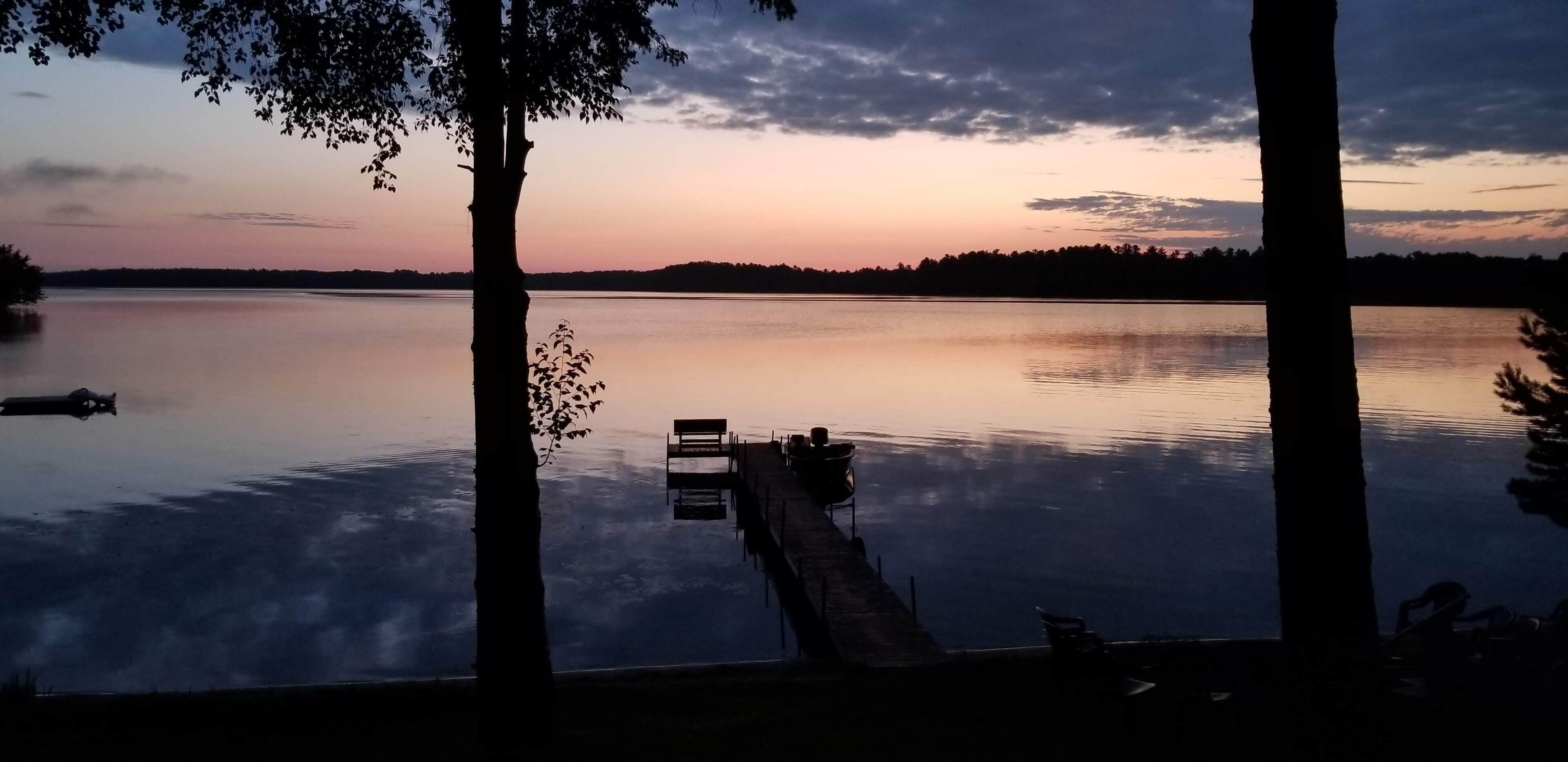 Lakefront Home on ATV and Snowmobile trails