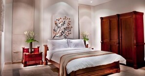 Standard Villa Ohare | 1 kamar tidur, brankas, meja kerja, dan setrika/meja setrika