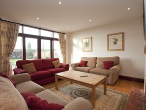 TV, fireplace, DVD player, table football