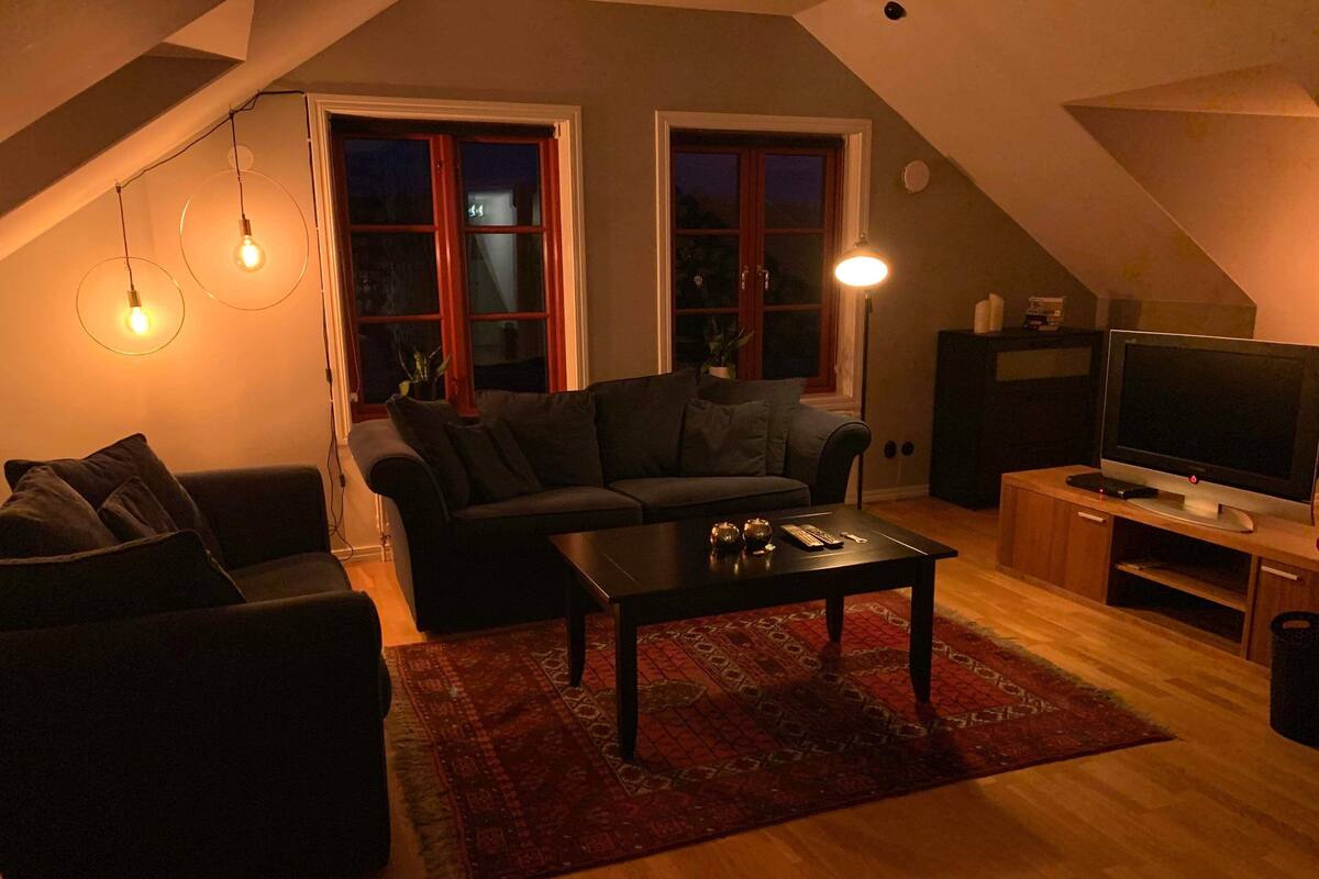 Design Double Room, 1 Bedroom (D) | Living area | Flat-screen TV
