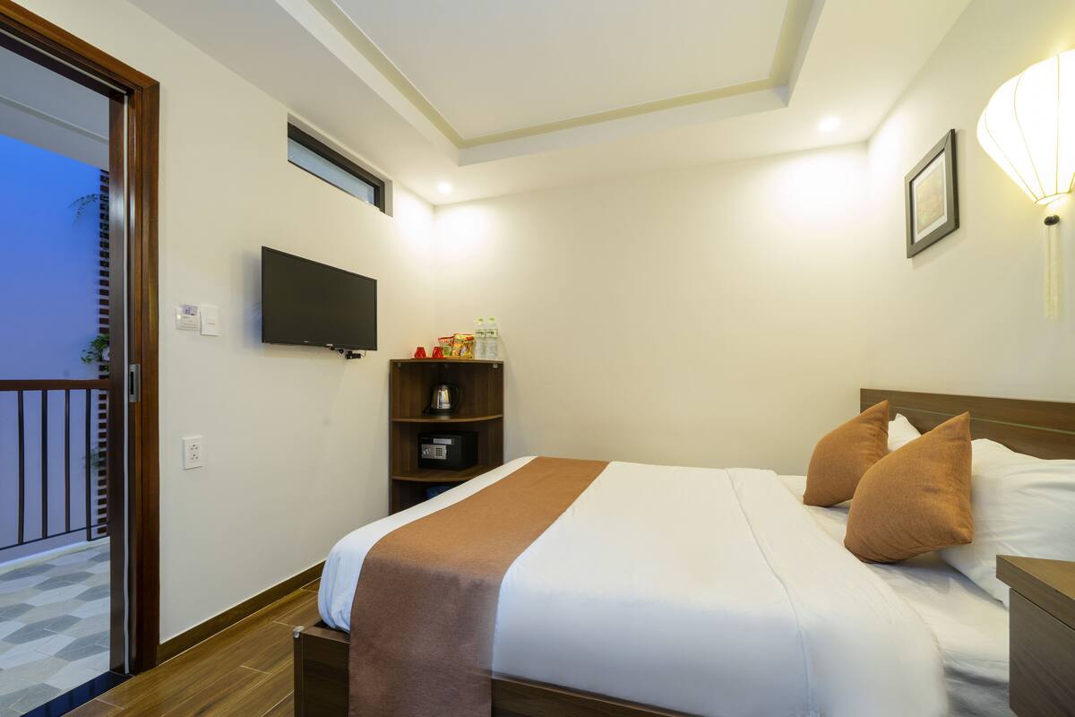 Superior Double Room | Minibar, két bảo mật tại phòng, bàn