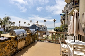 Outdoor dining - North Coast Village Penthouse A306 - Panoramic Ocean Views (Oceanside)