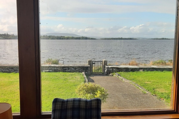 View from sitting room at rear of house