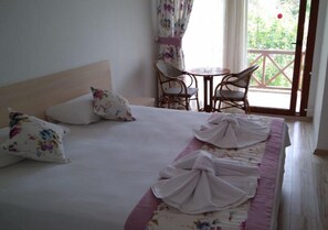 双人房 | 免费 WiFi、床单