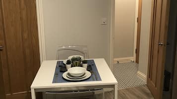 Apartment | Private kitchen | Fridge, microwave, oven, stovetop