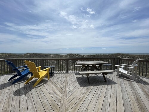 Hatteras Jack Oceanfront Cottage with a great ocean view!