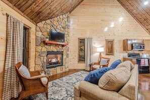 تلفزيون، مدفأة