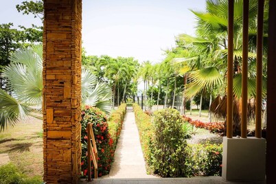 Beach front property in Barceloneta, one hour drive North West of San Juan, PR.