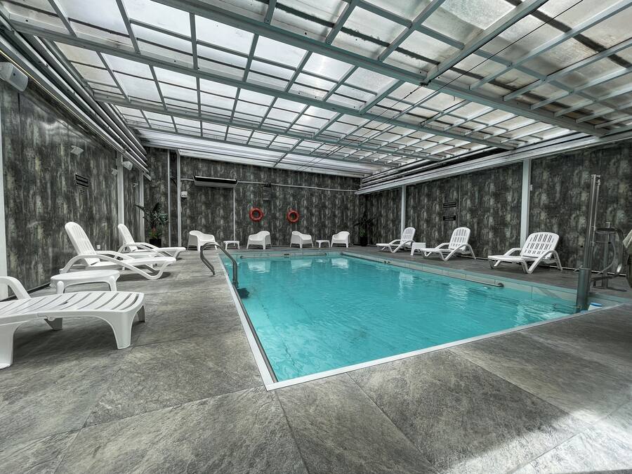 Outdoor pool, open 10:30 AM to 8:00 PM, sun loungers