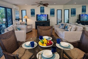 TV, lettore DVD, videoteca