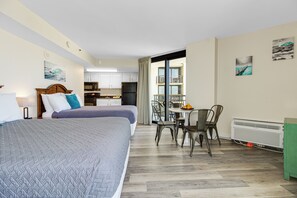 Iron/ironing board, free WiFi, bed sheets - Supreme Oceanfront Studio/ Dogs OK! (Myrtle Beach)