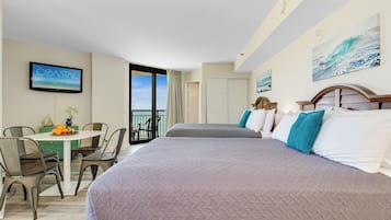 Silitysrauta/-lauta, ilmainen Wi-Fi, vuodevaatteet