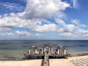 Vlak bij het strand