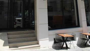 Fassade der Unterkunft