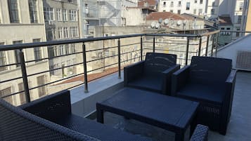 Chambre Quadruple Familiale | Vue sur la ville