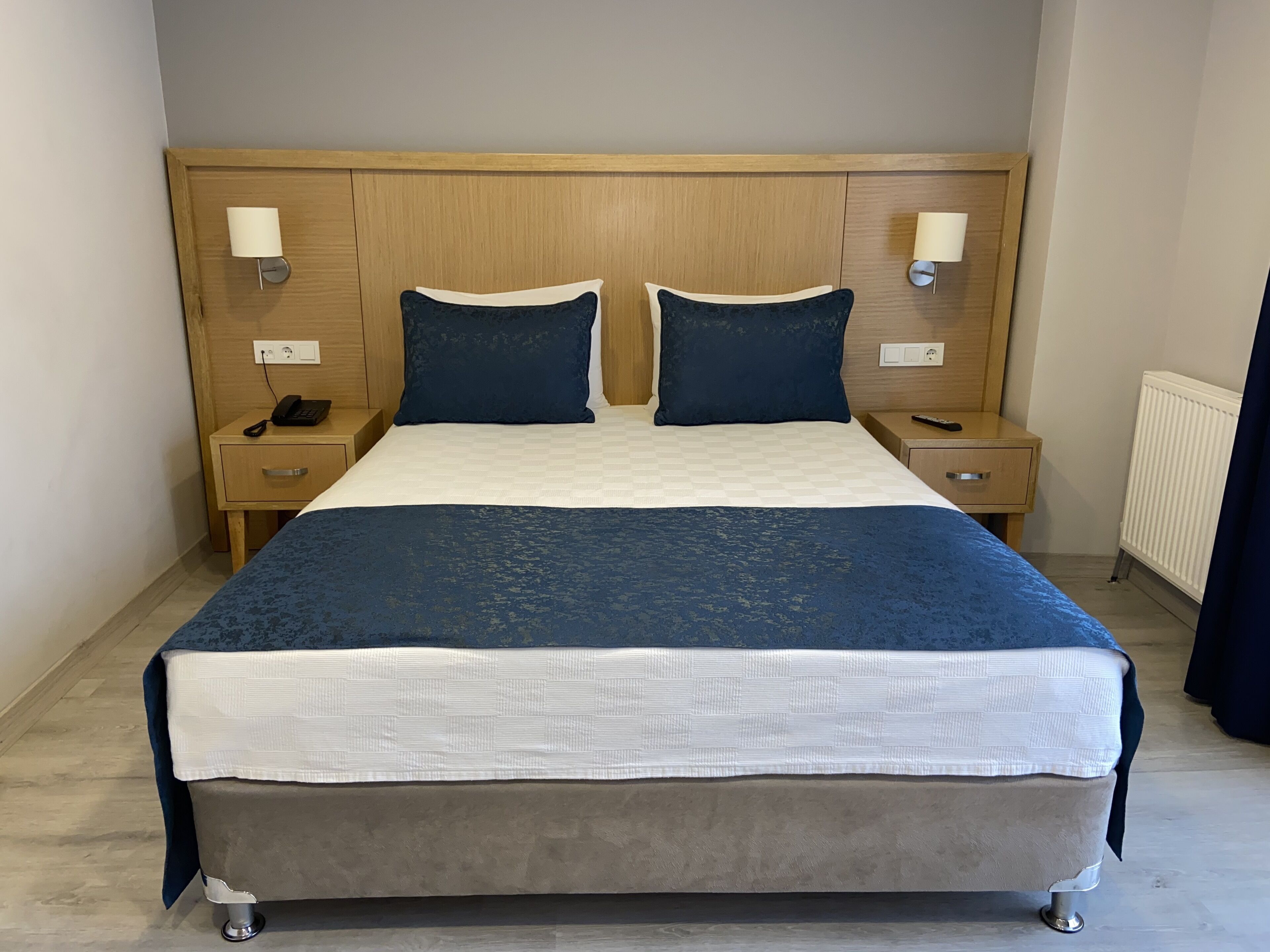 superior double room | premium bedding, free minibar items, in-room safe, blackout curtains