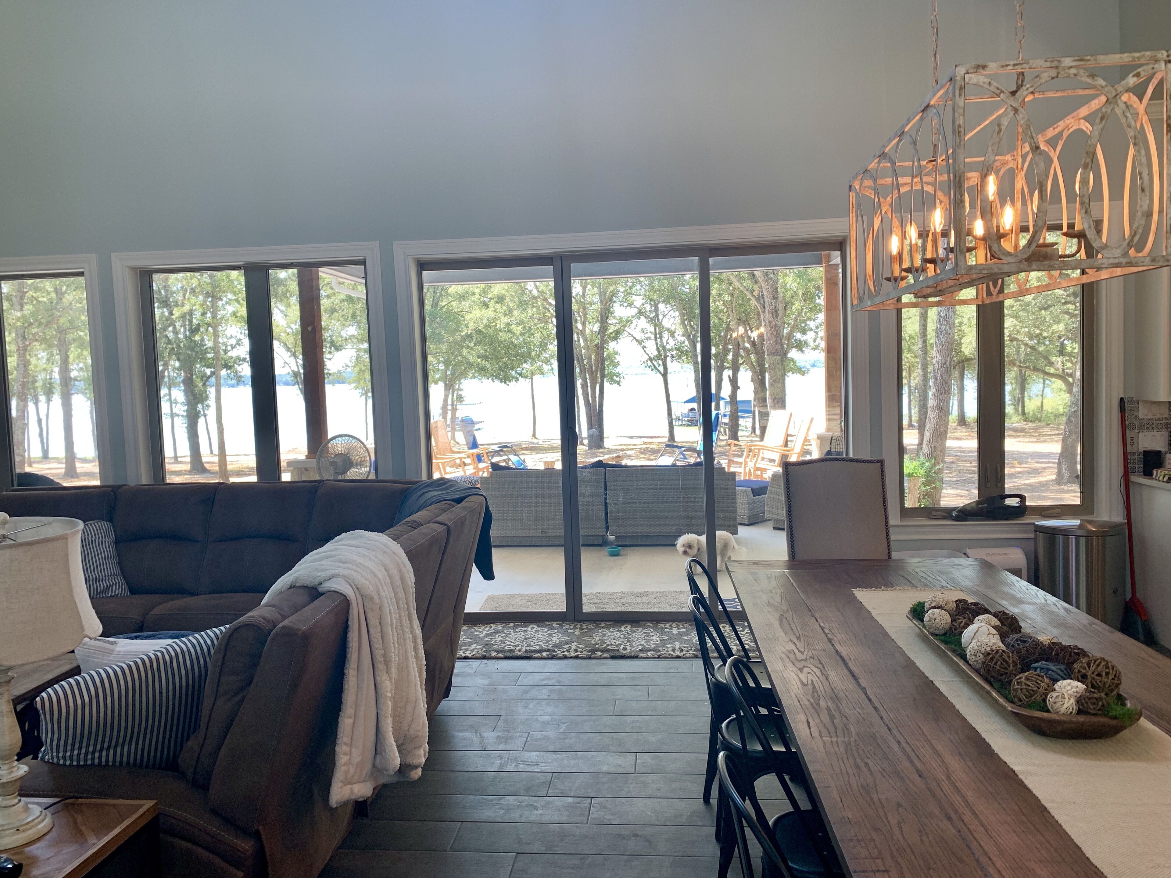 View when you walk in the front door