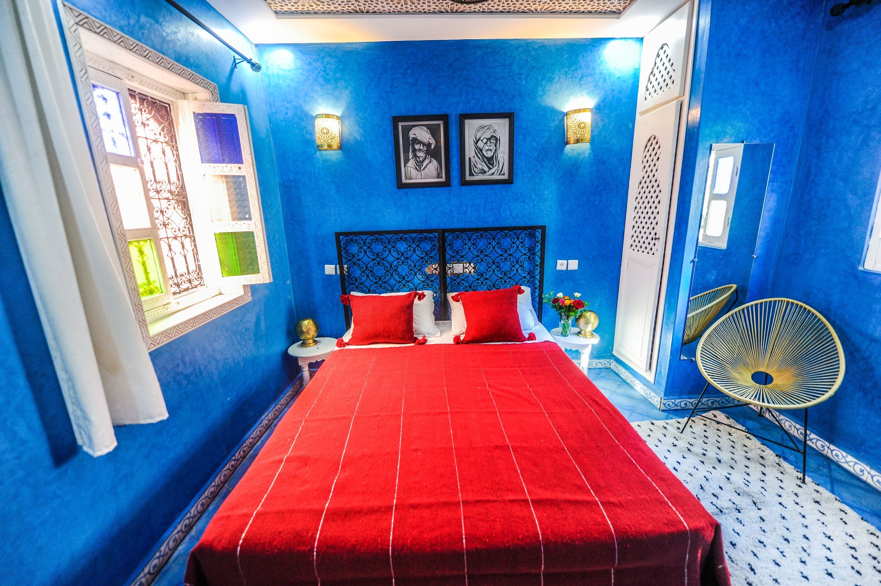 Coffre-fort, décor unique, ameublement unique, rideaux d’obscurcissement