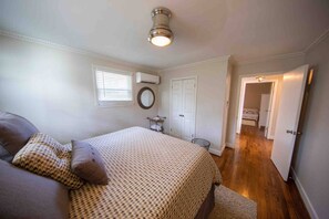 2 habitaciones, tabla de planchar con plancha, wifi y ropa de cama