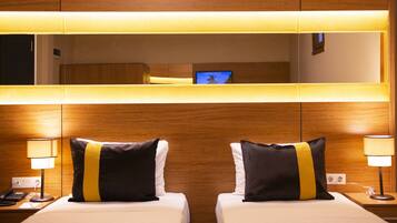 Egyptiska bomullslakan, sängtillbehör av högsta kvalitet och minibar