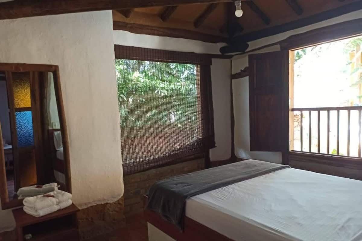 Familien-Ferienhütte, 2 Schlafzimmer | Kostenloses WLAN, Bettwäsche