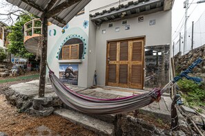 Entrada de la propiedad