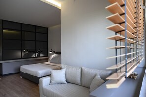 1 bedroom, individually decorated, soundproofing, iron/ironing board - Avenue Luxury Apartments (Alexandroupoli)