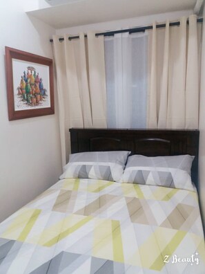 1 dormitorio, tabla de planchar con plancha, wifi gratis y ropa de cama
