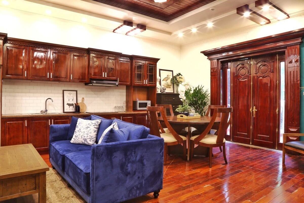 Basic Apartment, 1 Bedroom, Pool Access, Garden View | Private kitchen