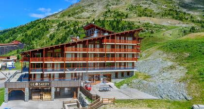 Appartement sympa et cosy avec balcon / terrasse | AccĂšs direct aux pistes!