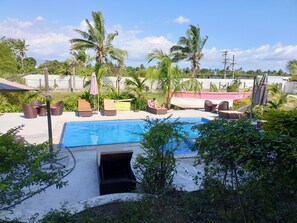 Comfort Double Room, Non Smoking, Pool View | In-room safe, desk, blackout curtains, soundproofing - Nadi Fancy Hotel (Nadi)