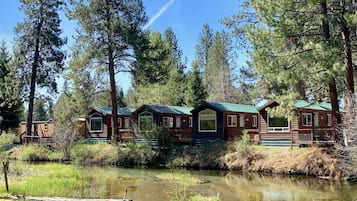Family Cabin, 2 Queen Beds, Courtyard Area | View from property
