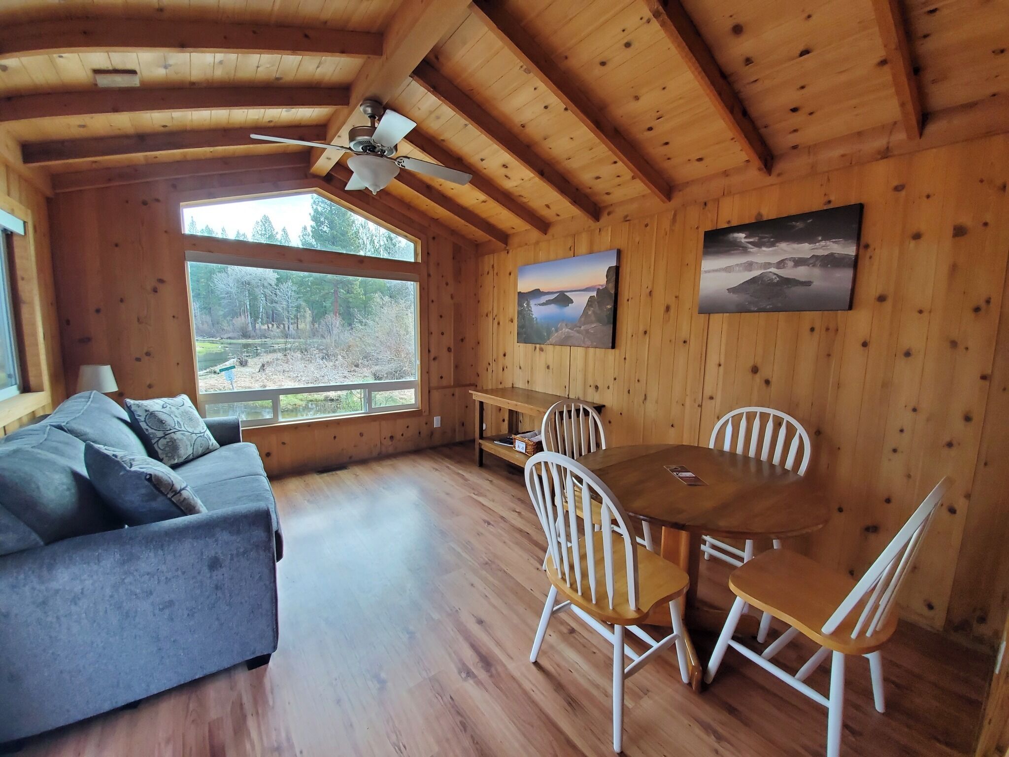 Family Cabin, River View, Courtyard Area | Free WiFi, bed sheets
