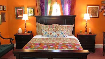 Deluxe Double Room (Private Half Bath) | Premium bedding, pillowtop beds, individually decorated