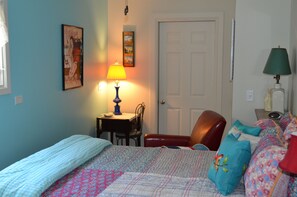 1 makuuhuone, tallelokero huoneessa, silitysrauta/-lauta, Wi-Fi