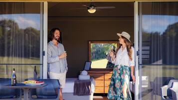 Paperbark Glamping Tent | Bed sheets